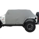 Cab Cover W/Door Flap 76-86 Jeep CJ7 Gray Smittybilt