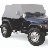 Cab Cover W/Door Flap 76-86 Jeep CJ7 Gray Smittybilt