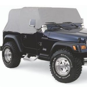 Cab Cover W/O Door Flap 87-91 Wrangler YJ/TJ/LJ Gray Smittybilt