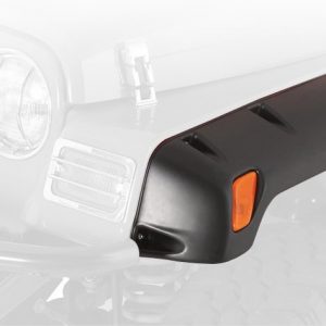 Jeep YJ Front Fender Flare 6 Inch 87-95 Wrangler YJ Driver Side Front Textured Paintable Sold As Each Smittybilt