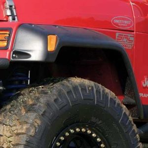 Rear Drivers Side Fender Flares 87-95 Wrangler YJ 6 Inch Smittybilt