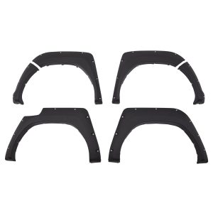 Silverado 1500 Color-Matched Fender Flares 14-18 Chevy Silverado 1500 Black Set of 4 Smittybilt