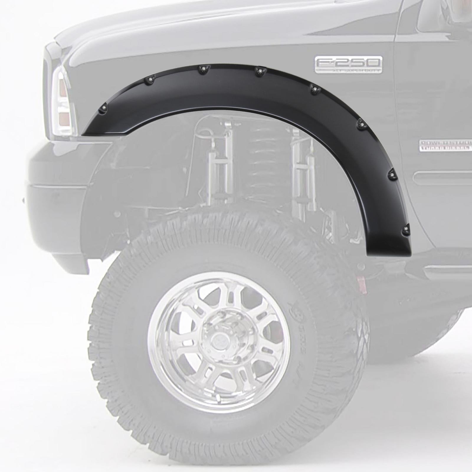 M1 Fender Flares 99-07 F150/F350 Super Duty Front/Rear Bolt On Black Smittybilt