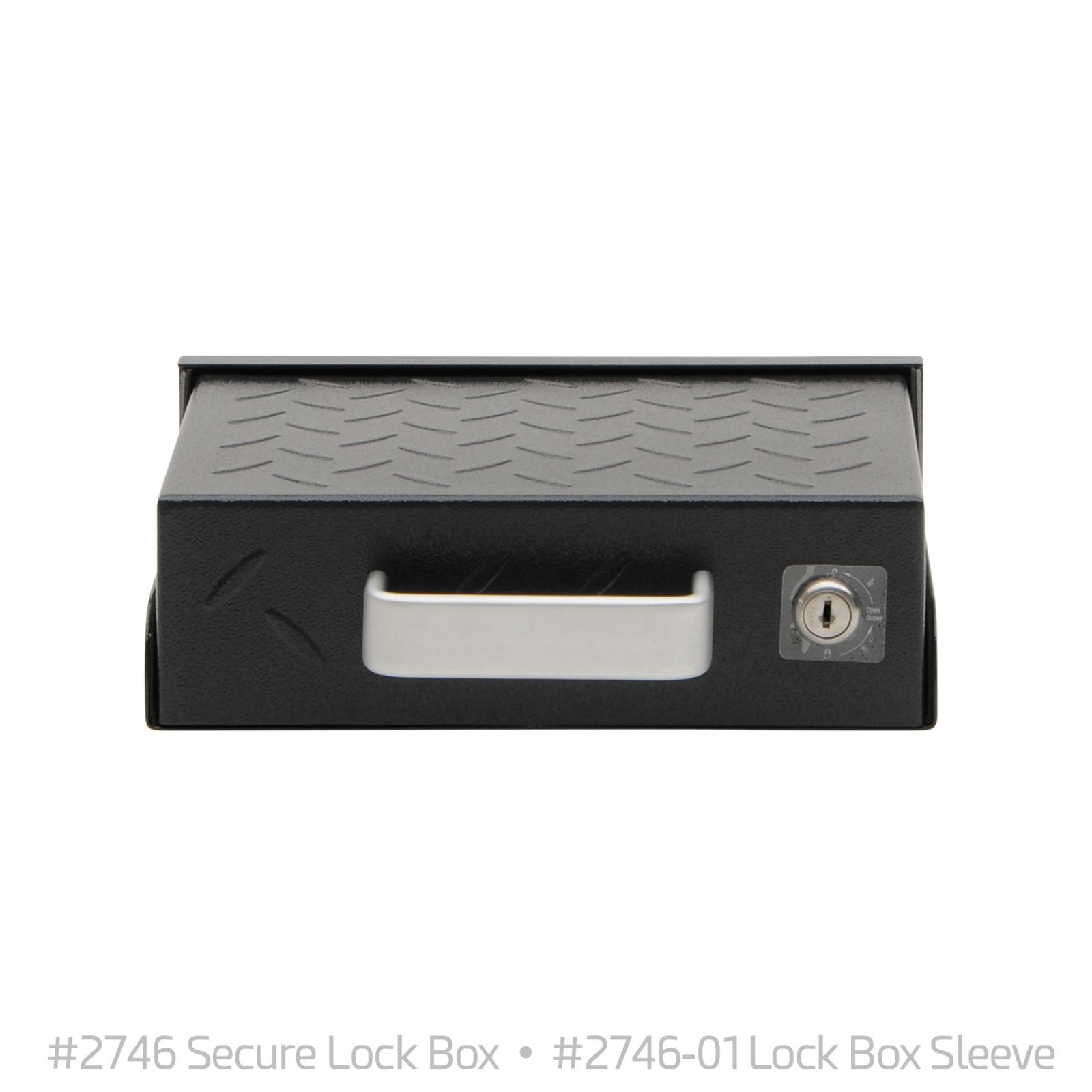 Portable Secure Lock Box W/ Mounting Sleeve Smittybilt