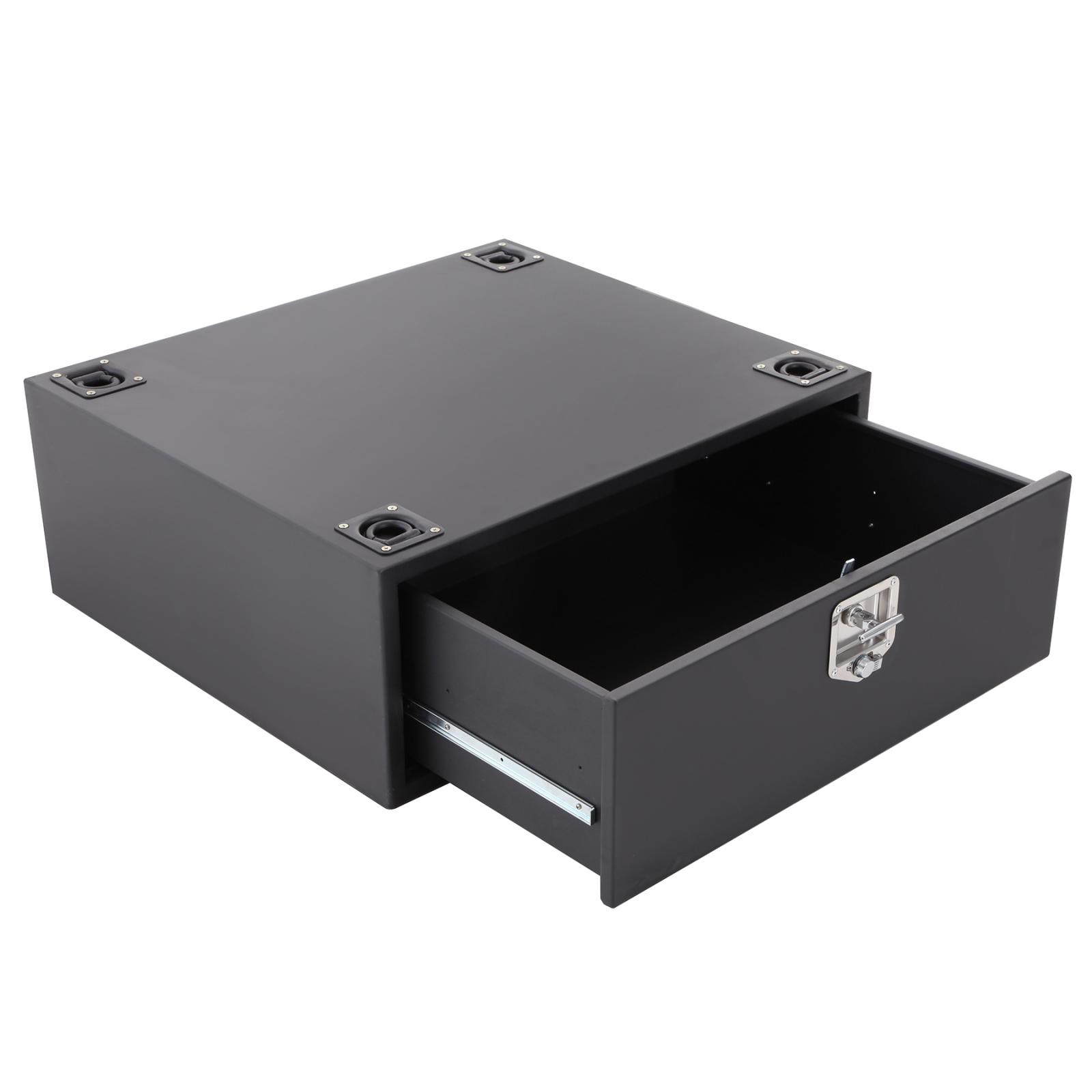 Security Storage Vault 76-06 Wrangler CJ/TJ/YJ Rear Lockable Storage Box Smittybilt