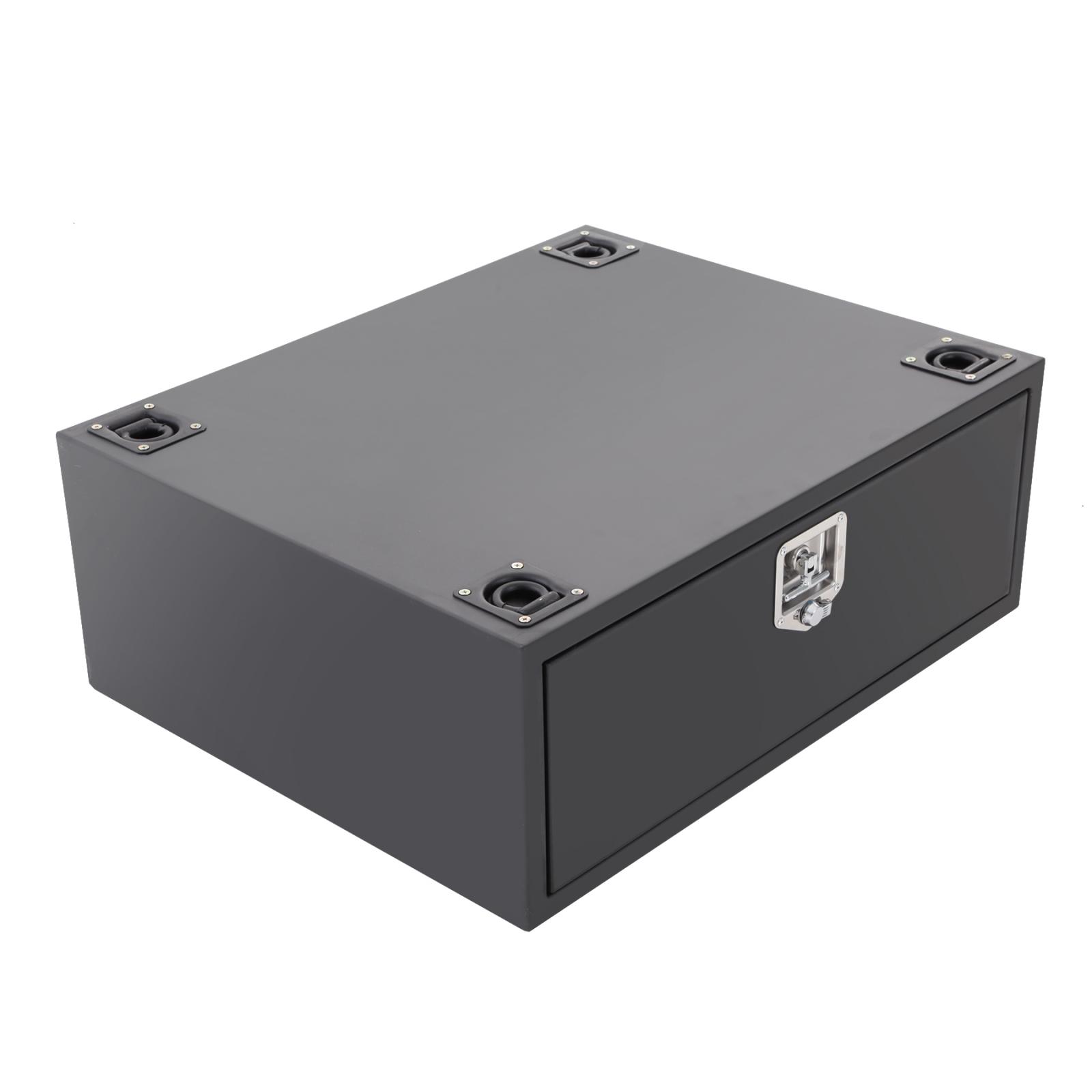 Security Storage Vault 76-06 Wrangler CJ/TJ/YJ Rear Lockable Storage Box Smittybilt