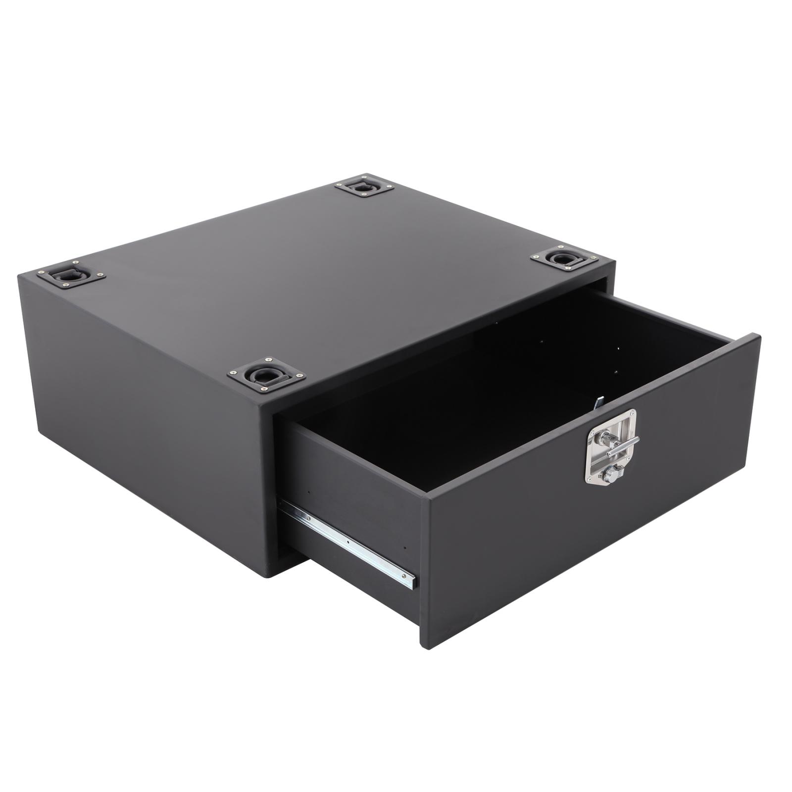Security Storage Vault 07-18 Wrangler JK 2 And 4 DR Rear Lockable Storage Box Smittybilt