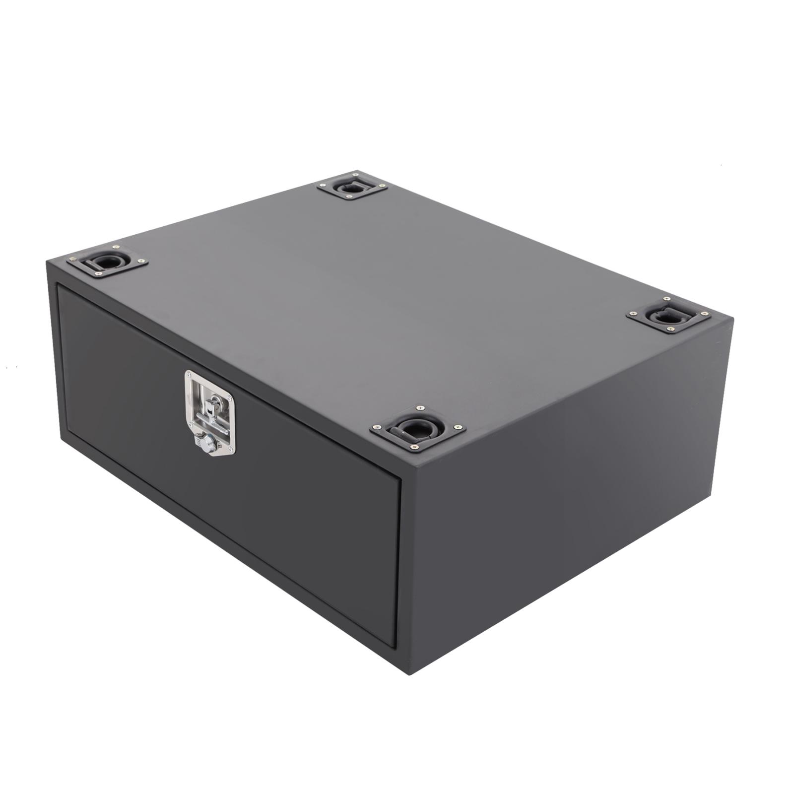 Security Storage Vault 07-18 Wrangler JK 2 And 4 DR Rear Lockable Storage Box Smittybilt
