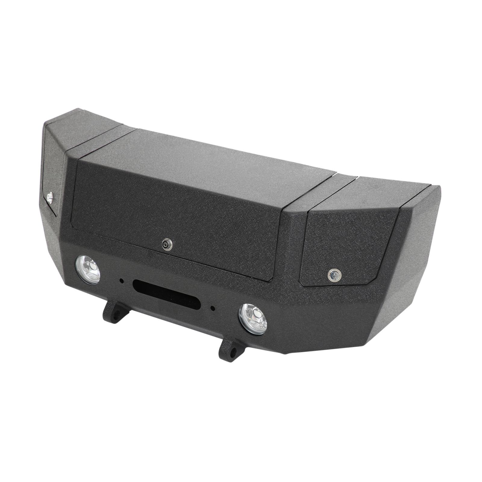 XRC Black Box Winch Cradle/Storage Box 2 Inch Receiver Fits 8K To 12K Winches Smittybilt