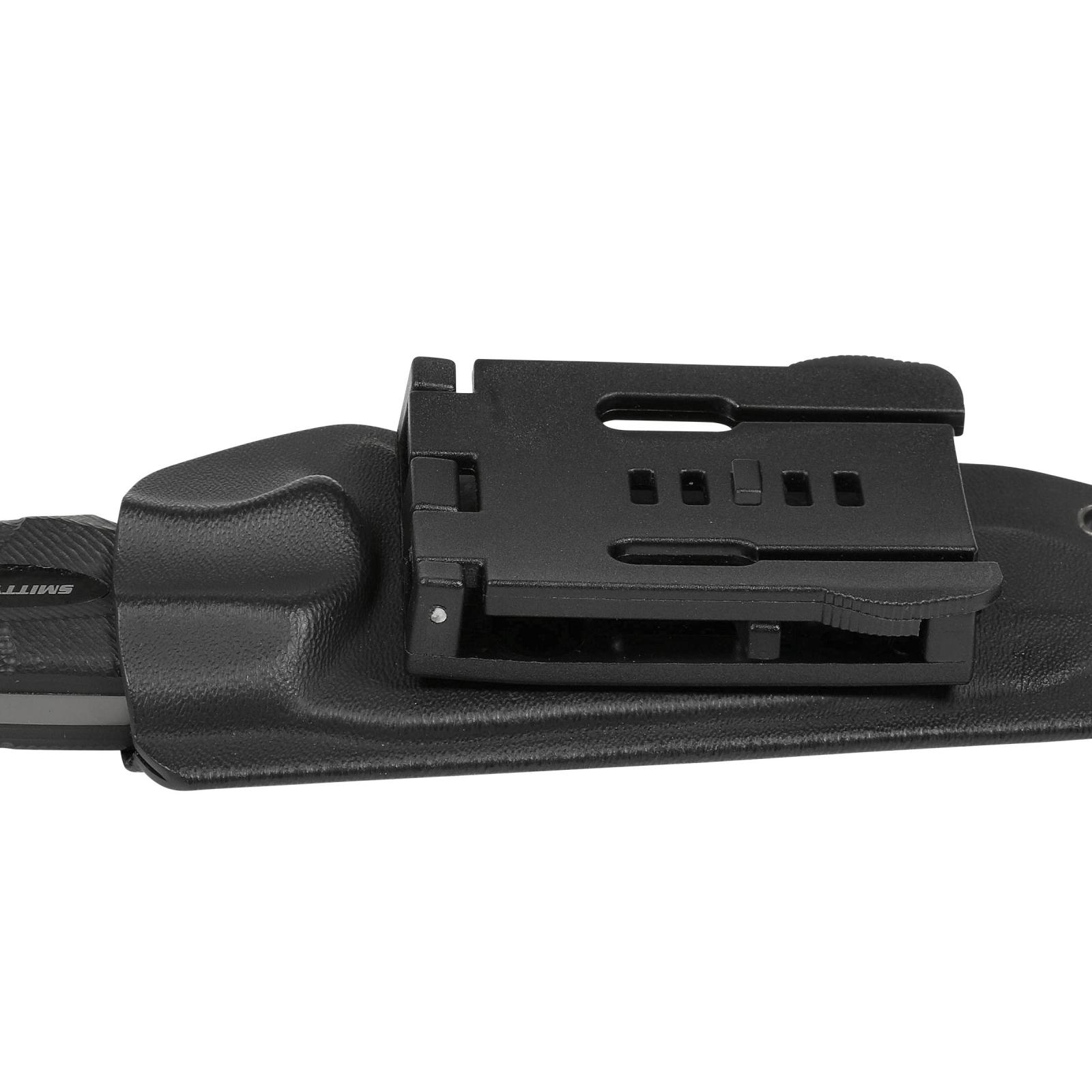 Survival Knife F.A.S.T. (Functional Agile Survival Trail) Knife 4 Inch Blade Black Smittybilt