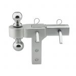 Ball Mount 6 Inch Adjustable W/Reversible 2 and 1 7/7 Inch Steel Balls Smittybilt
