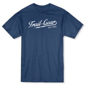T-SHIRT,LIGHTNING,INDIGO,MENS LARGE