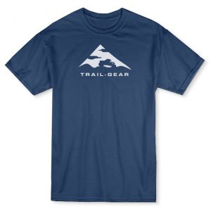 T-SHIRT,MOUNTAIN,INDIGO,MENS LARGE