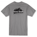 T-SHIRT,TRUCK,HEATHER GRAY,MENS LARGE