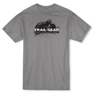 T-SHIRT,TRUCK,HEATHER GRAY,MENS LARGE