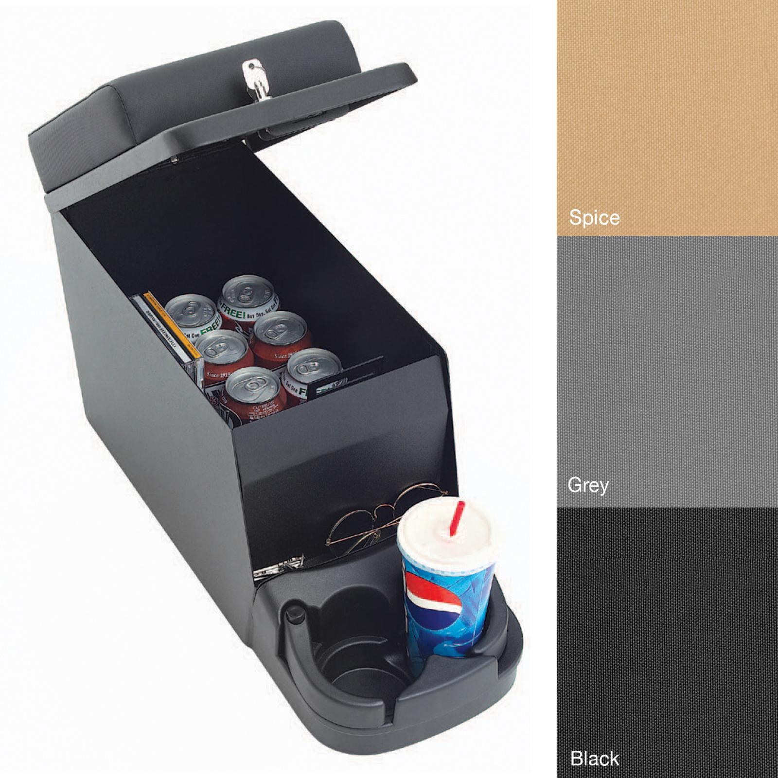 Security Floor Console 76-95 Wrangler CJ/YJ Denim Black Smittybilt