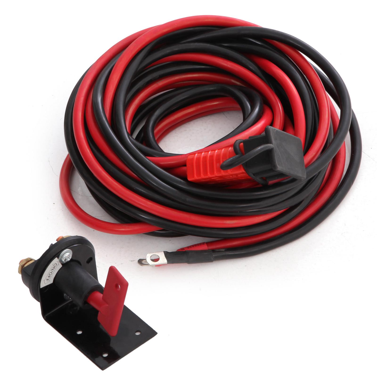Winch Connector Kit 24 Foot Includes Quick Disconnects Smittybilt
