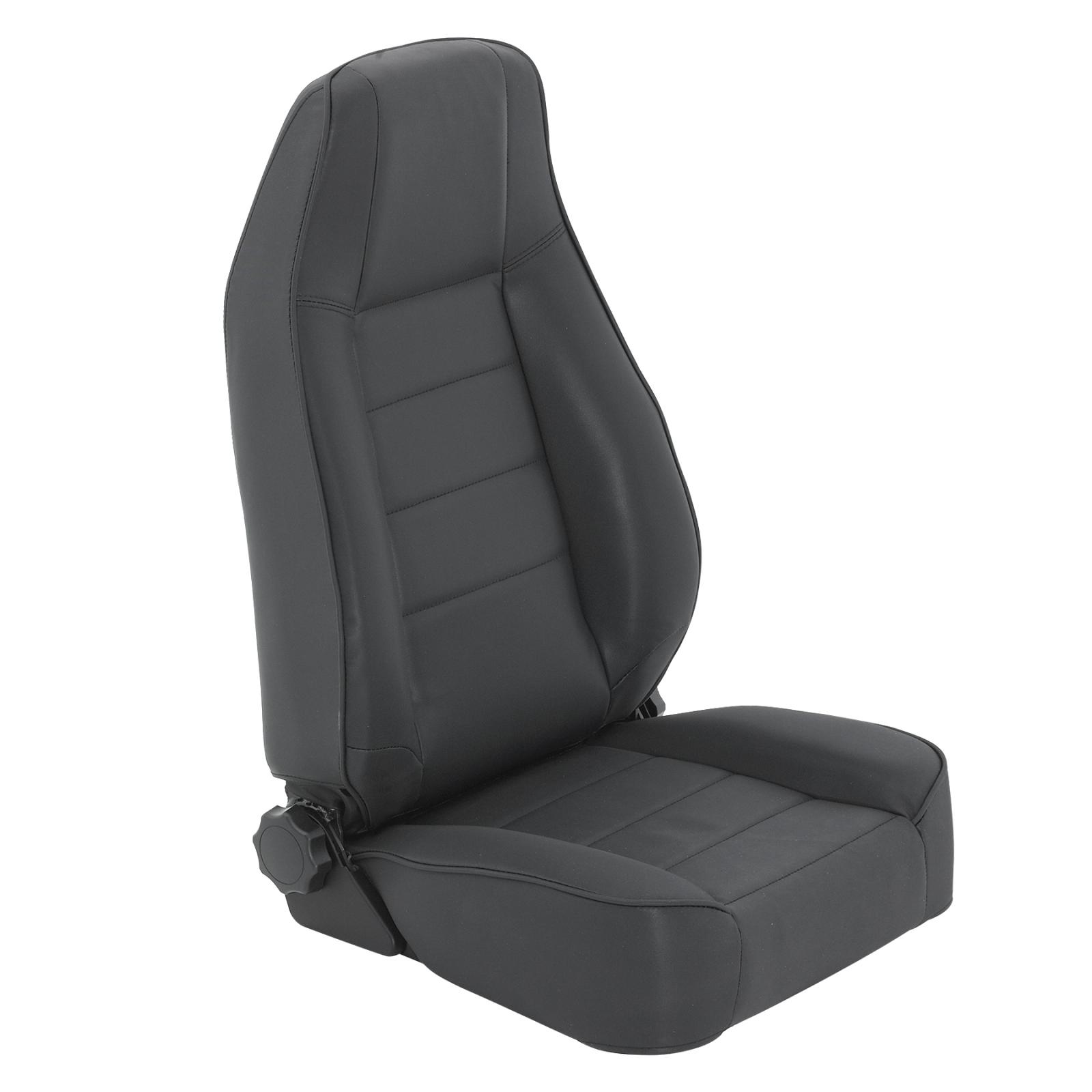Front Seat Factory Style Replacement W/ Recliner 76-16 Wrangler CJ/YJ/TJ/LJ/JK Denim Black Smittybilt