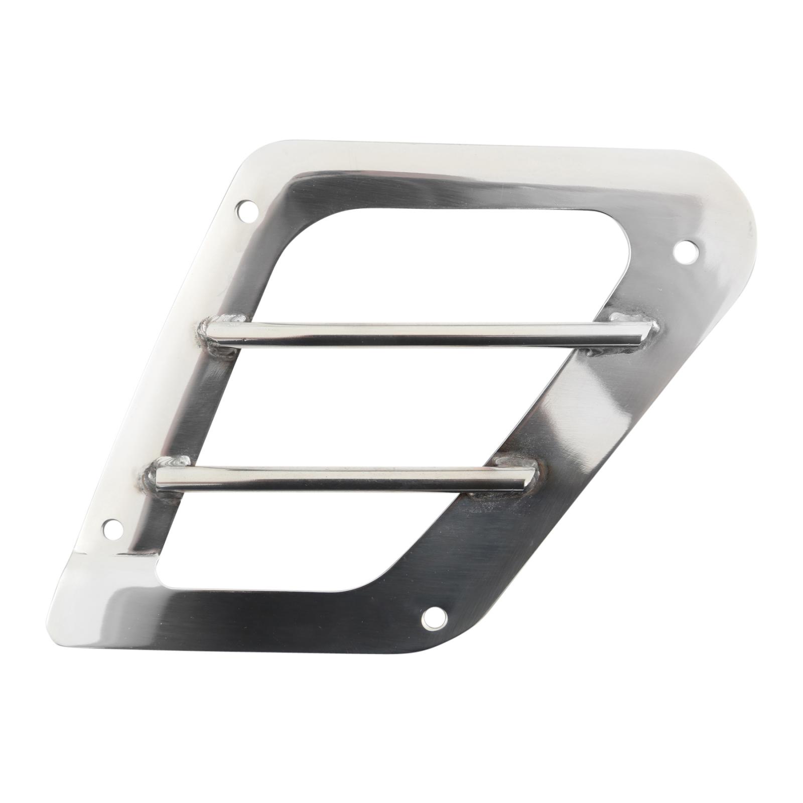 Euro Head Light Guards 97-06 Wrangler TJ Stainless Steel 4 Piece Smittybilt