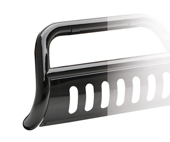 Grille Saver Grille Guard 08-10 F250/F350 Ford Super Duty Black Smittybilt