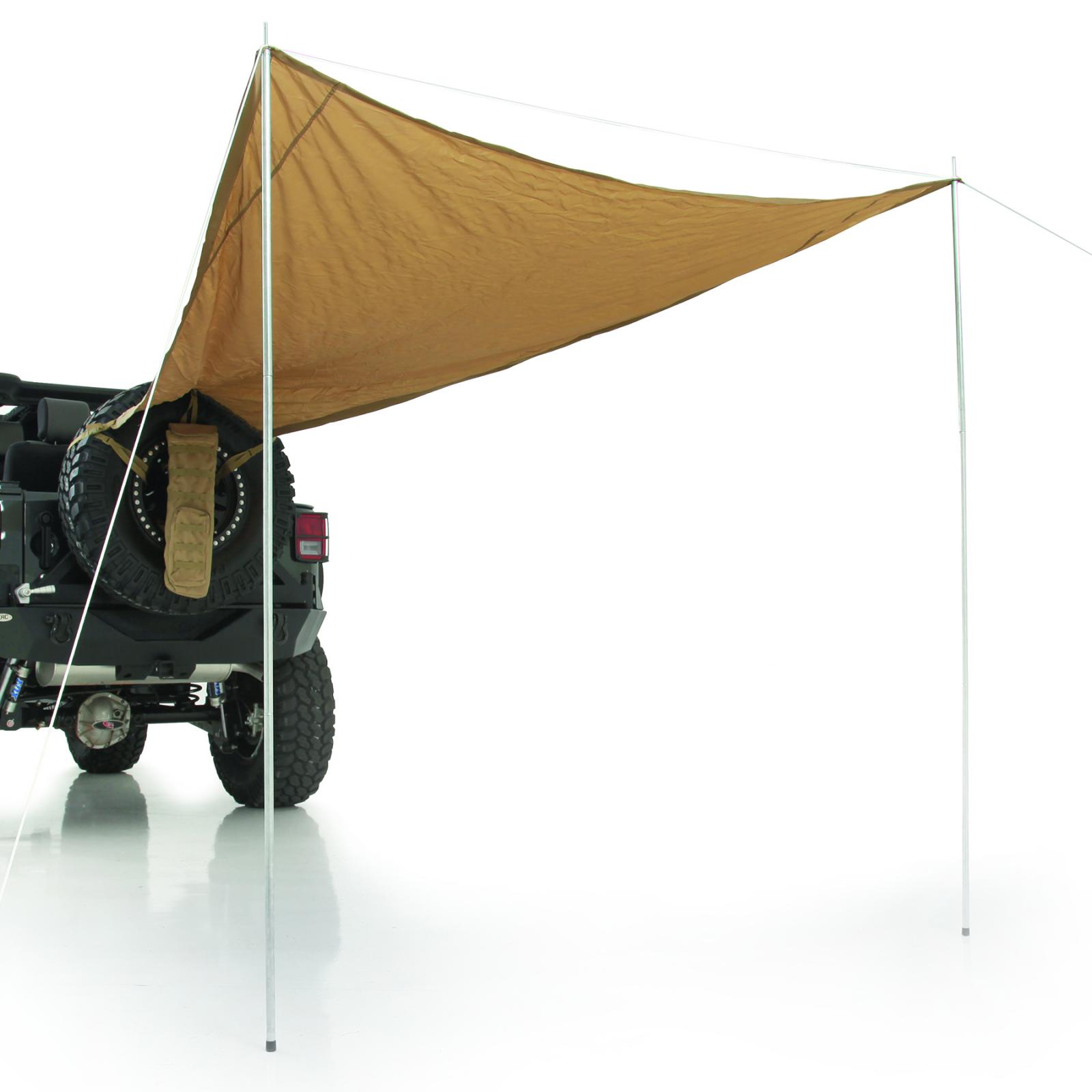 Gear Trail Shade 10 X 6 Fits Up To A 37 Inch Tire Coyote Tan Smittybilt