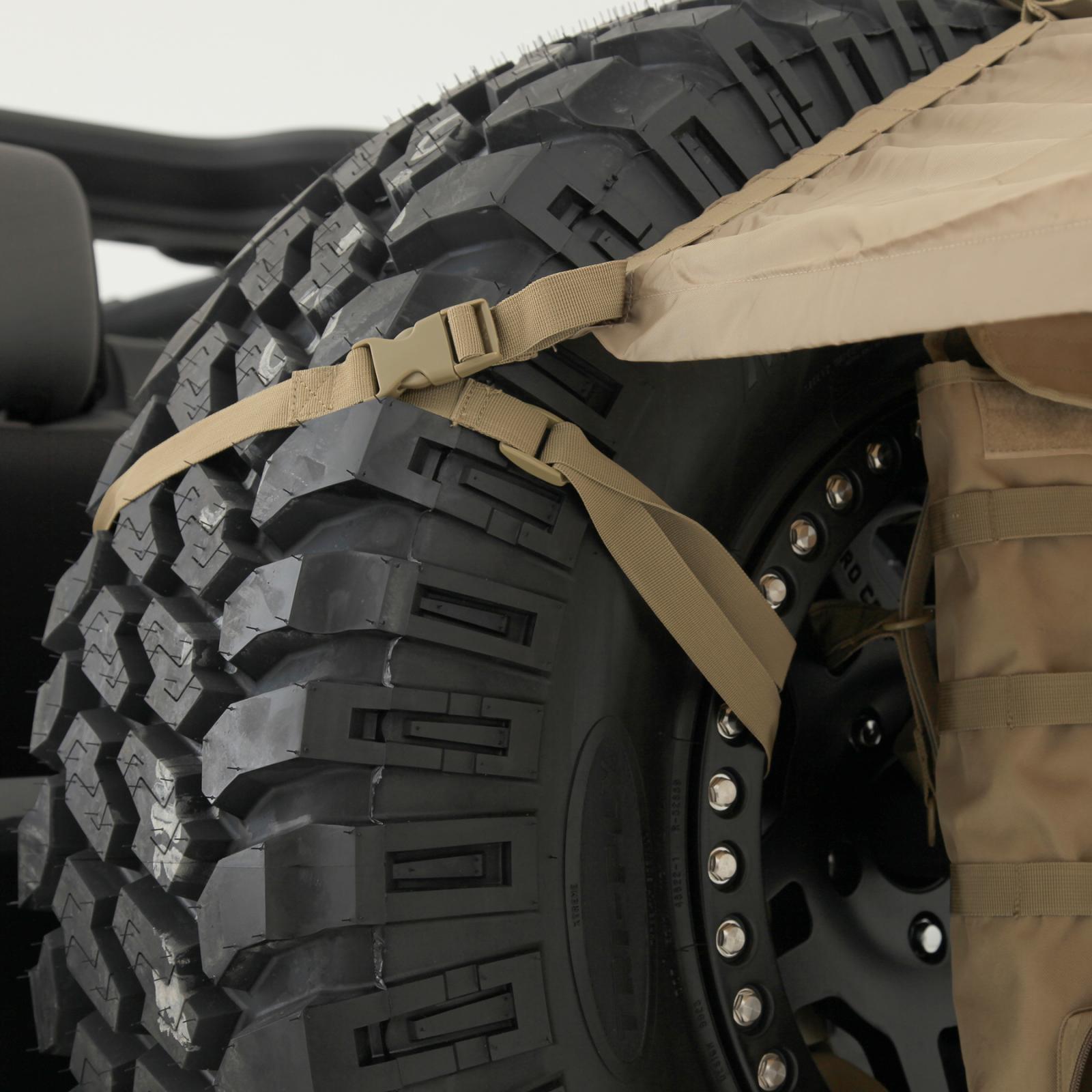 Gear Trail Shade 10 X 6 Fits Up To A 37 Inch Tire Coyote Tan Smittybilt