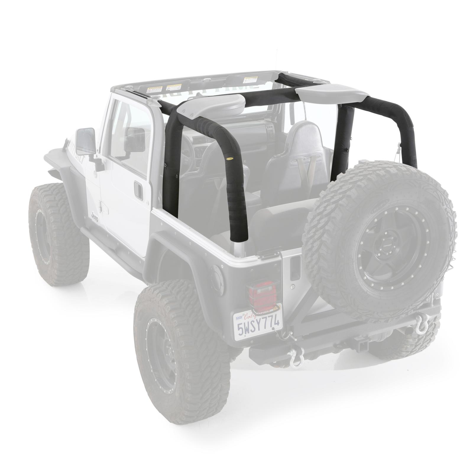 Replacement MOLLE Roll Bar Padding Cover Kit 03-06 Wrangler TJ Smittybilt