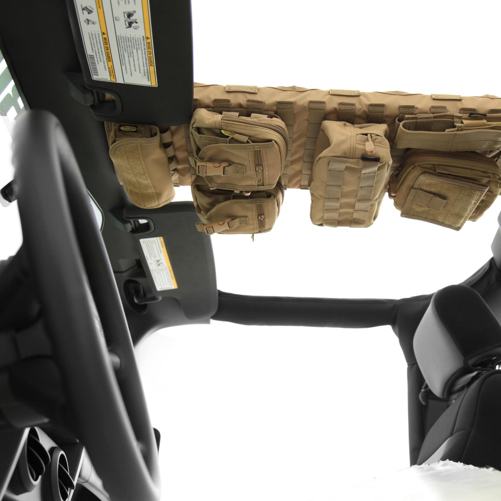 Gear Overhead Console 07-18 Wrangler JK Coyote Tan Smittybilt