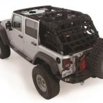 C-Res Cargo Restraint System 07-18 Wrangler JK 2 Door Black 2 Inch WebbingSmittybilt