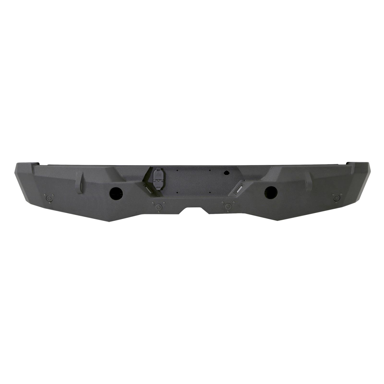 M1 Rear Bumper 15-16 Ford F150 Powdercoat Black Smittybilt