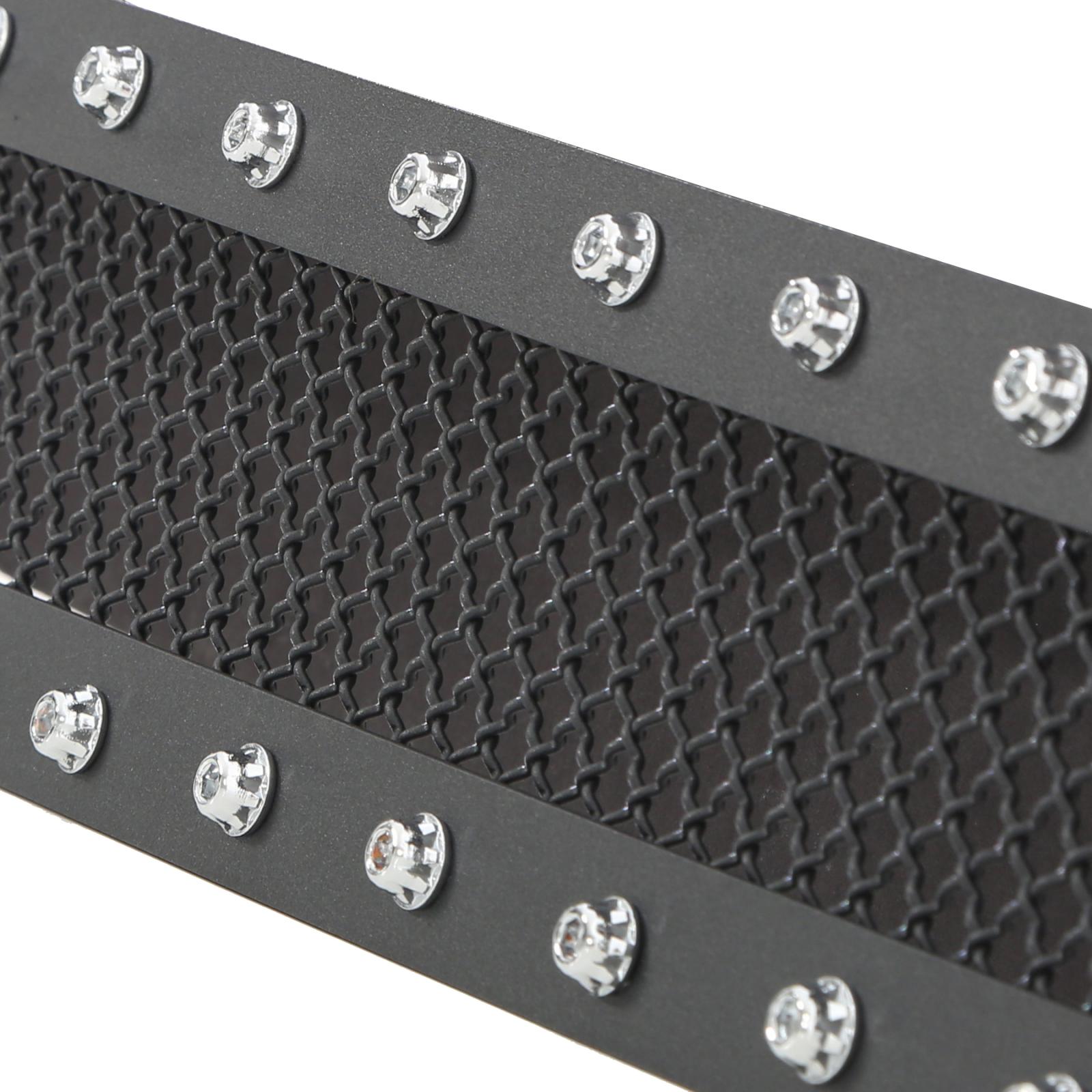 M1 S/S Wire Mesh Grille 07.5-10 Silverado 2500/3500 HD Black Smittybilt