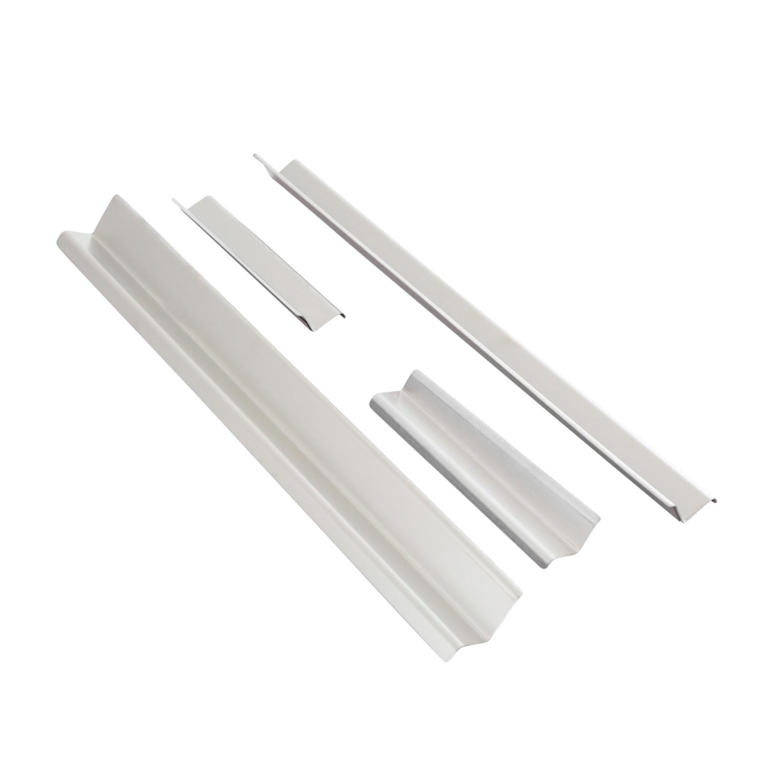 Jeep JK/JKU Entry Guards Polished Stainless 2007-2018 Wrangler JK/JK Unlimited Pair Smittybilt