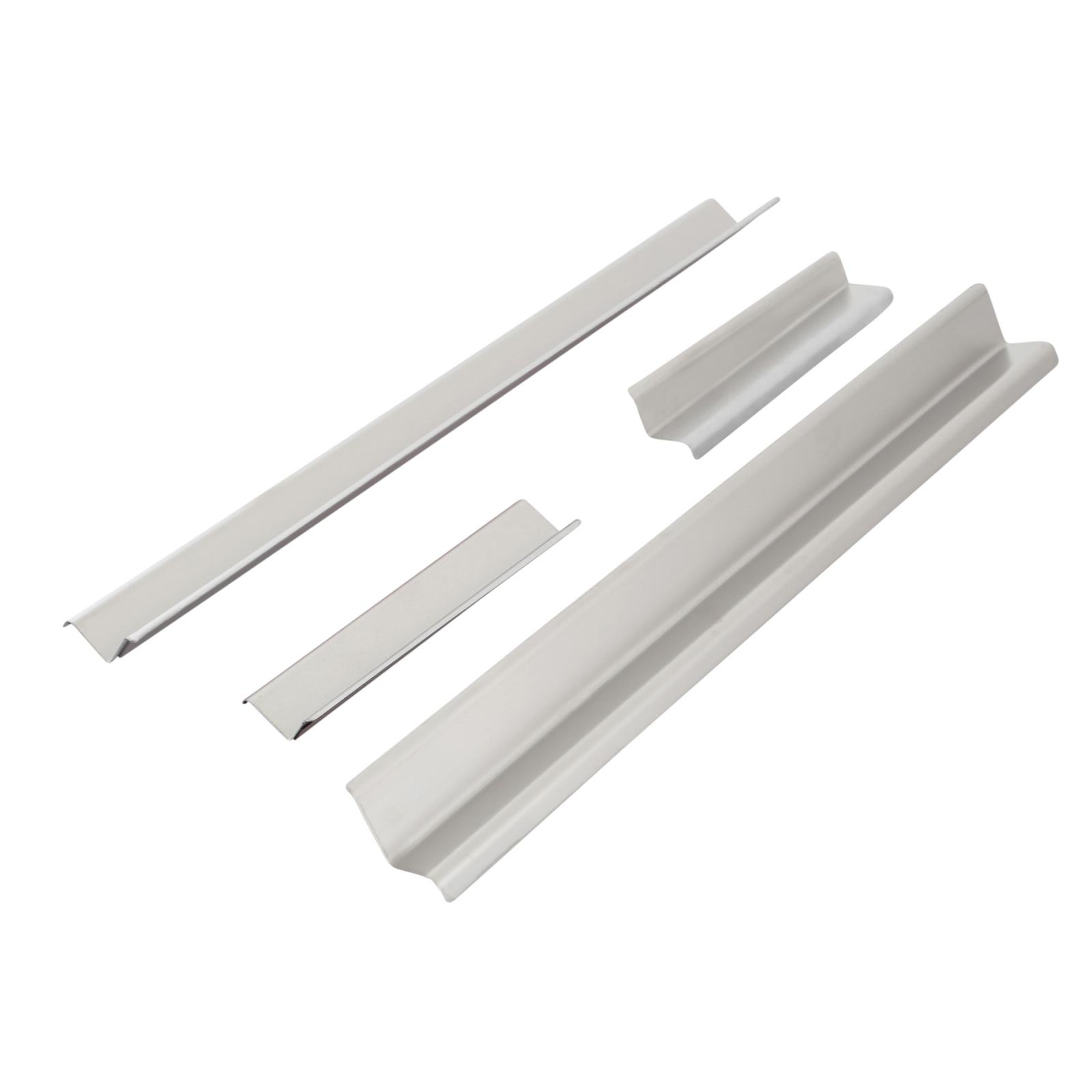 Jeep JK/JKU Entry Guards Polished Stainless 2007-2018 Wrangler JK/JK Unlimited Pair Smittybilt