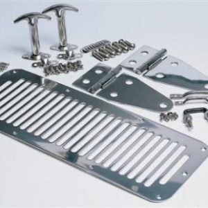 Complete Hood Kit 76-95 Wrangler CJ/YJ Stainless Steel Smittybilt