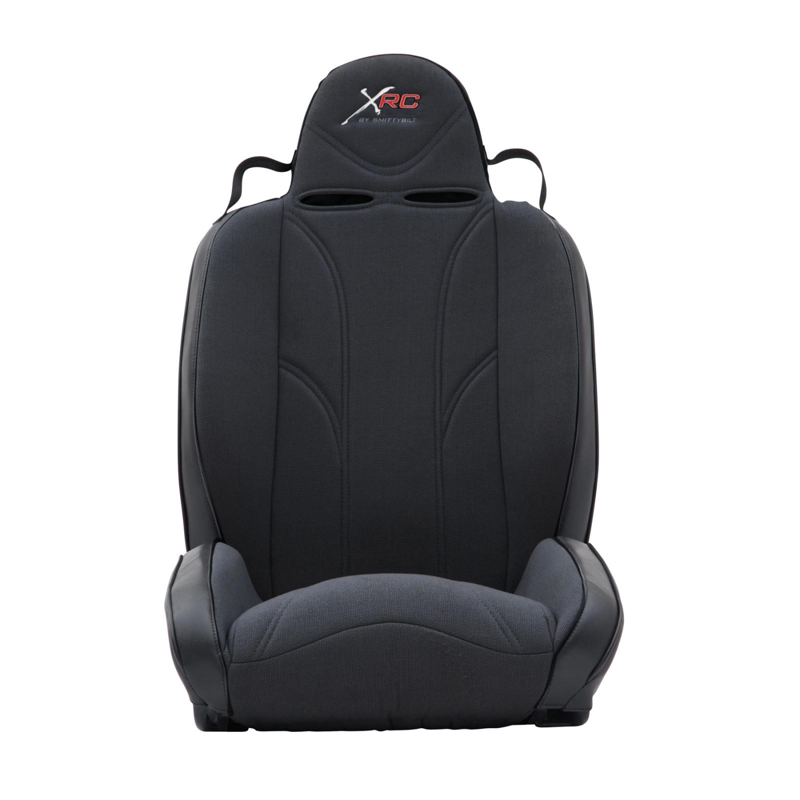 XRC Suspension Seat Passenger Side 76-18 Wrangler CJ/YJ/TJ/LJ/JK Black Sides Black Center Smittybilt