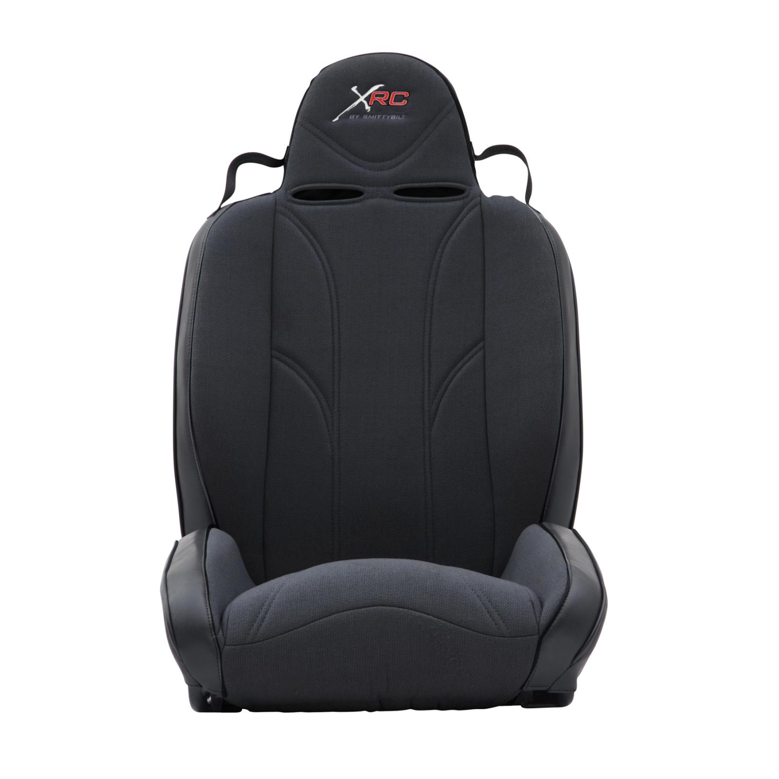 XRC Suspension Seat Drivers Side 76-2018 Wrangler CJ/YJ/TJ/LJ/JK Black Sides Black Center Smittybilt