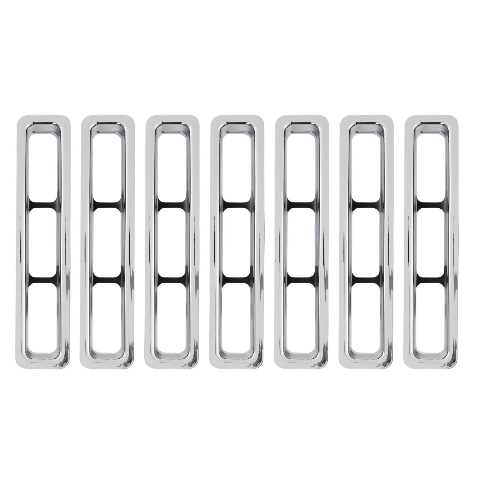 Jeep TJ/LJ Grille Inserts 99-06 Chrome Plated Smittybilt