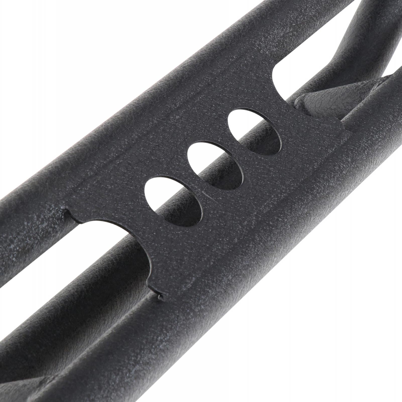 SRC Rock Sliders 07-18 JK Wrangler 2 DR Steel Black Textured Powder Coat Smittybilt