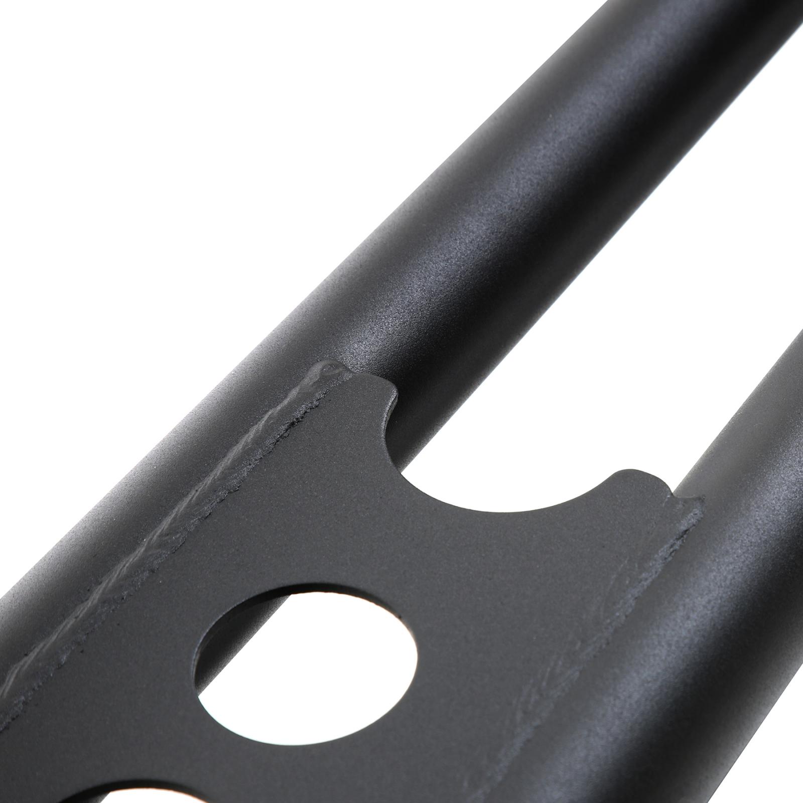 SRC Side Armor 07-18 JK Wrangler Unlimited 4 Door Light Textured Black Powdercoat Smittybilt