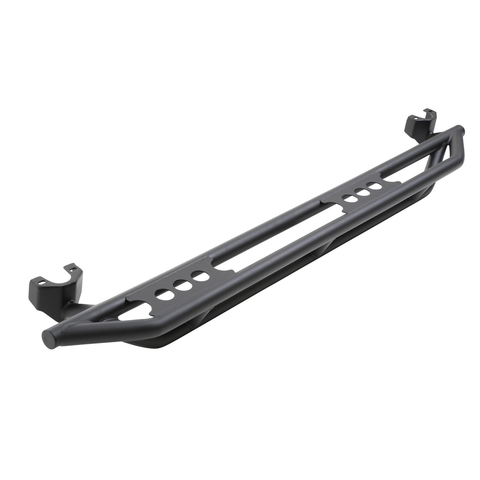 SRC Side Armor 07-18 JK Wrangler Unlimited 4 Door Light Textured Black Powdercoat Smittybilt