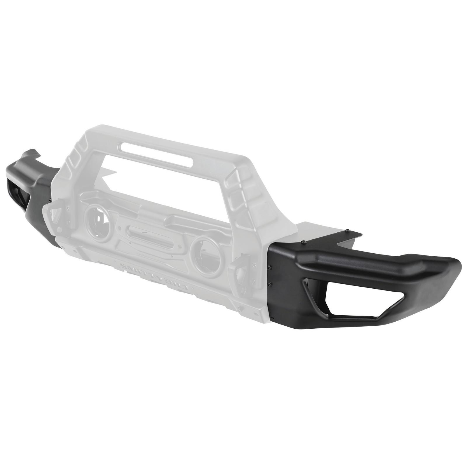 Jeep JK/JL Stryker Front Bumper Wings Black for 76730 Smittybilt
