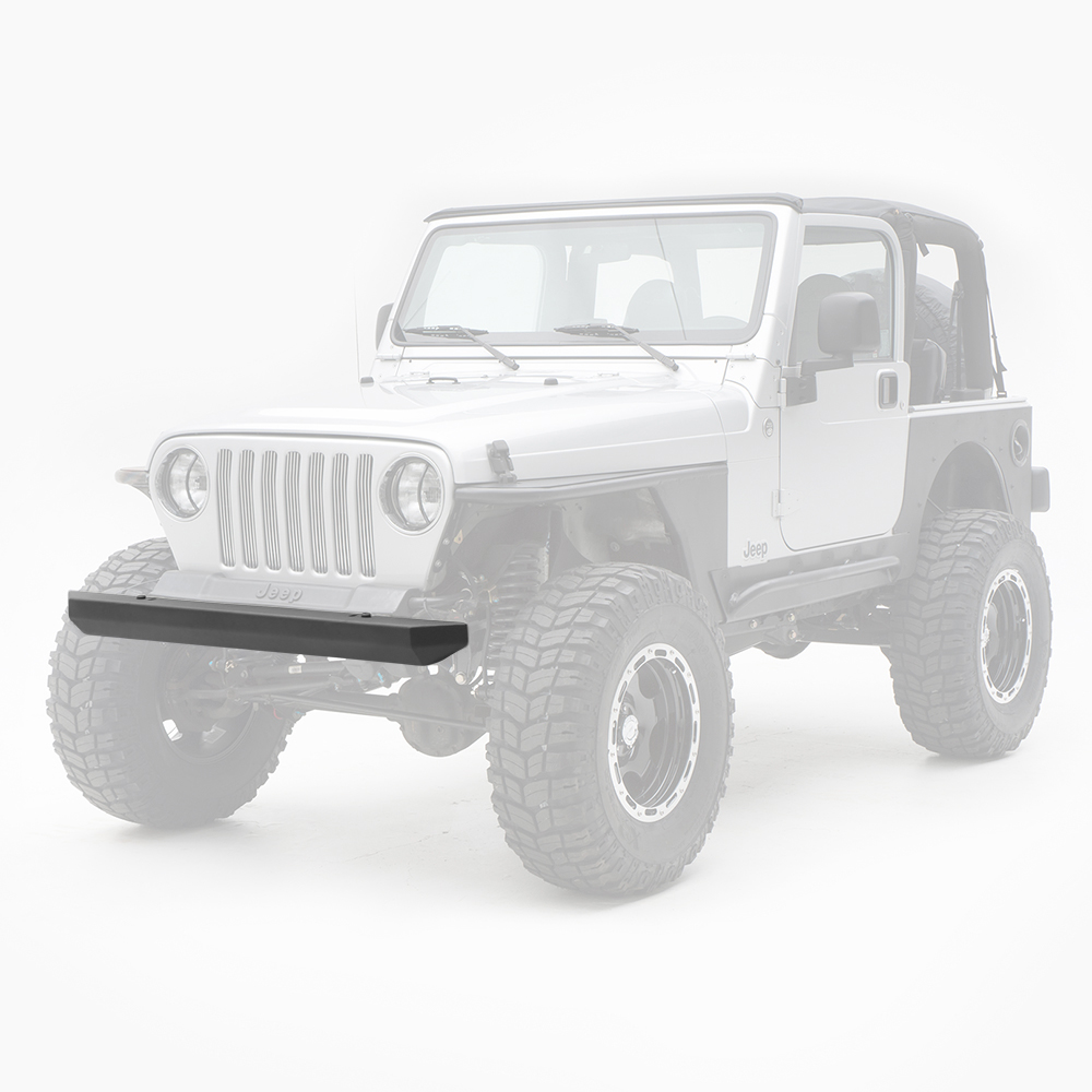 SRC Classic Front Bumper 76-06 Wrangler CJ/YJ/TJ/LJ Black Textured Smittybilt