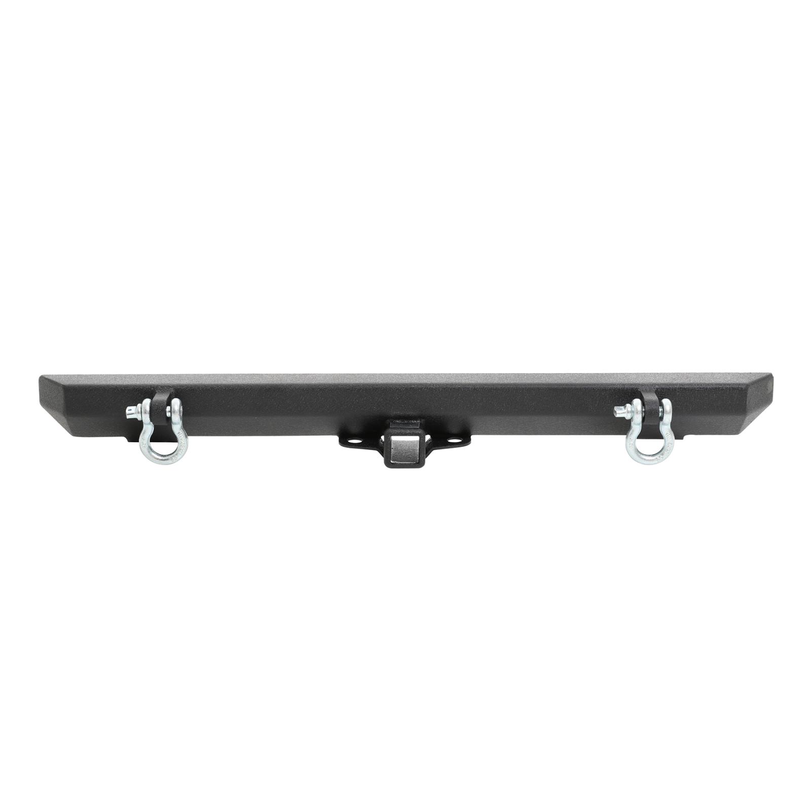 SRC Classic Rear Bumper W/D Rings 76-06 Wrangler CJ/TJ/TJ/LJ Black Textured Smittybilt