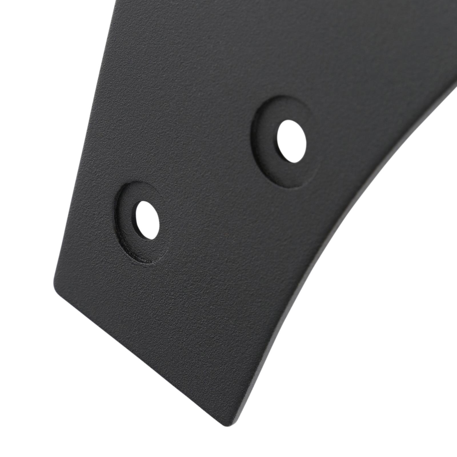 Windshield Brackets 07-18 Wrangler JK Black Smittybilt