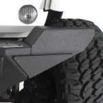 XRC M.O.D. Option Mid Width End Plates 07-18 Wrangler JK Black Textured Smittybilt