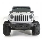 XRC M.O.D. Option Crawler Bumper End Plate 07-18 Wrangler JK Black Textured Smittybilt