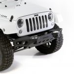 XRC M.O.D. Option Crawler Bumper End Plate 07-18 Wrangler JK Black Textured Smittybilt