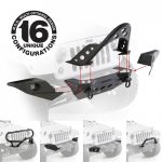 XRC M.O.D. Option Crawler Bumper End Plate 07-18 Wrangler JK Black Textured Smittybilt