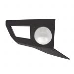 XRC M.O.D. Option Crawler Bumper End Plate 07-18 Wrangler JK Black Textured Smittybilt