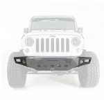 XRC M.O.D. Option Crawler Bumper End Plate 07-18 Wrangler JK Black Textured Smittybilt